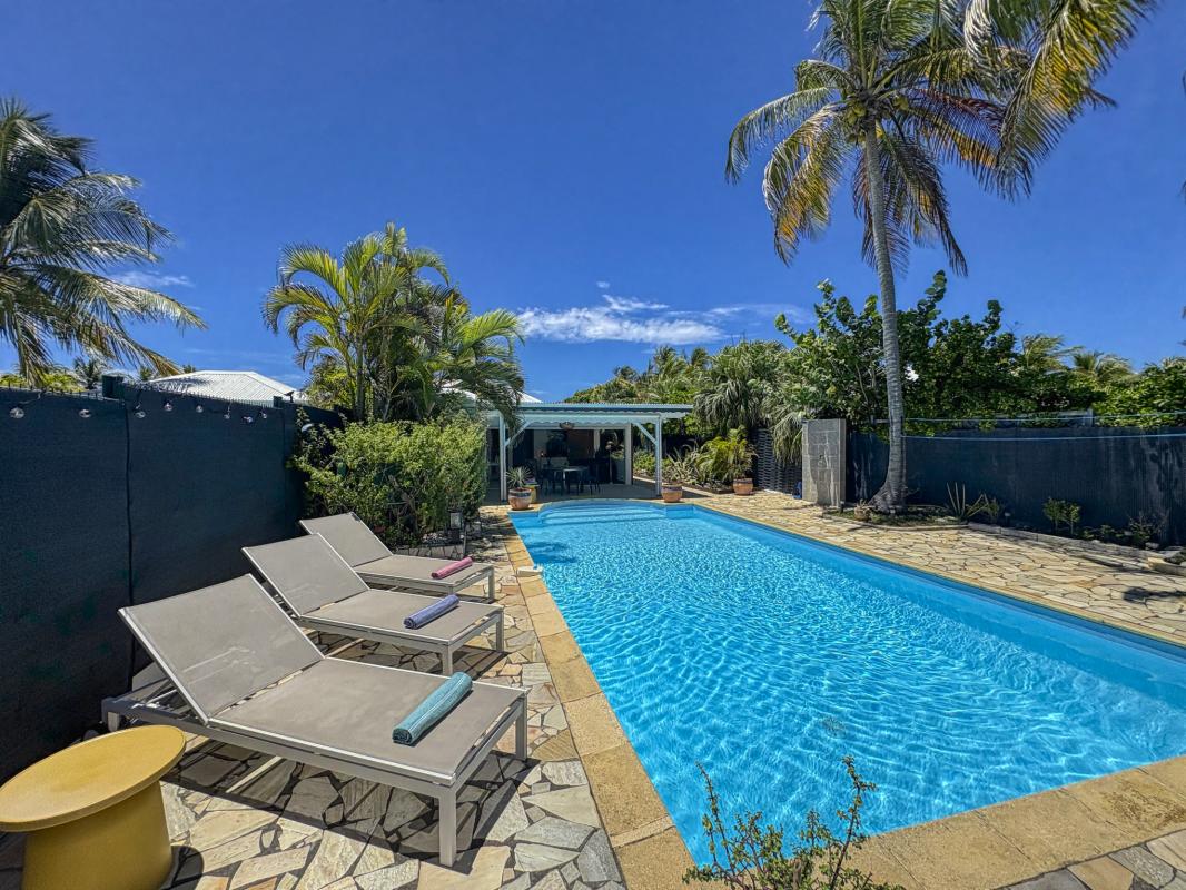 12.Location villa piscine vue mer Saint François Guadeloupe_ Vue Mer